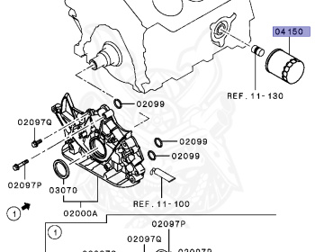 Mitsubishi - Outlander - CW6W - 2012 - XLXYZ6 - 6B31