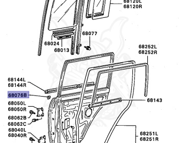 Mitsubishi - Pajero - L049G - 1988 - WNTJ - 4D56