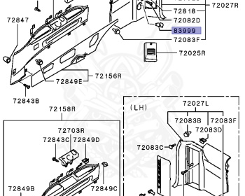 Mitsubishi - Delica - PF8W - 1996 - HSEGF - 4M40