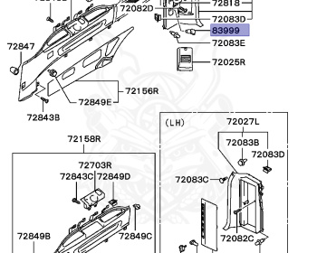 Mitsubishi - Delica - PD6W - 1994 - HSEGE - 6G72