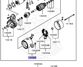 Mitsubishi - Pajero Jr - H57A - 1995 - MKME - 4A31