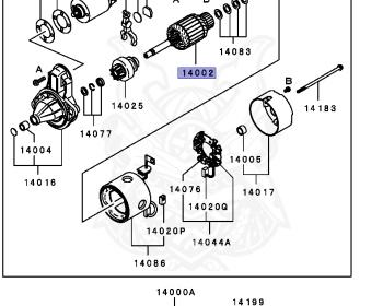 Mitsubishi - Pajero Jr - H57A - 1995 - MKME - 4A31