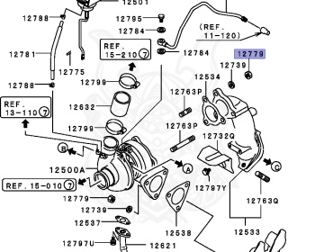 Mitsubishi - Delica Star Wagon - P35W - 1998 - HSNXT7 - 4D56