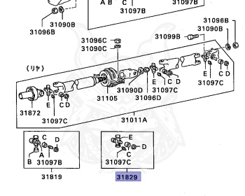 Mitsubishi - Strada - K34T - 1996 - JENTU - 4D56