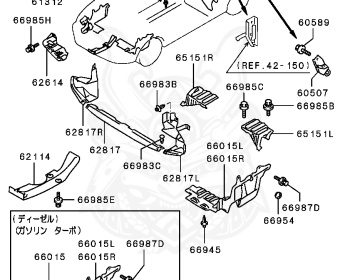 Mitsubishi - Libero - CD8W - 1992 - LRHT - 4D68