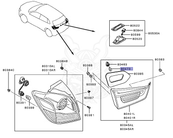 Mitsubishi - RVR - GA3W - 2019 - XTSH - 4B10