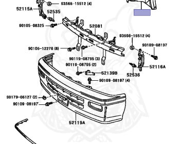 Toyota - Hiace - KZH100G - 1996 - CUSTOM TYPE - 4-DOOR - Manual - 1KZTE