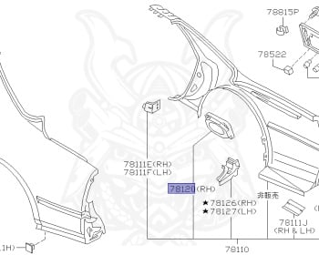 Nissan - Skyline - R34 25GT - ENR34 - 1999 - 25GT - 4 DOOR SEDAN(4S) - AUTOMATIC-FLOOR SHIFT(AT.F4) - No high-speed casters, 2-link drive (IRS.2WD) - RB25DE