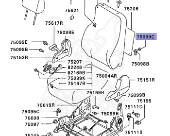 Mitsubishi - GTO - Z16A - 1991 - MNPM2 - 6G72