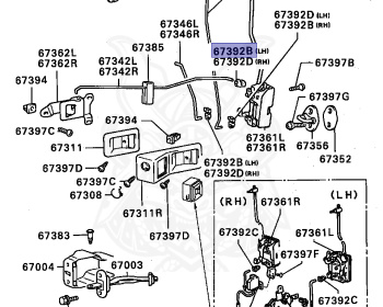 Mitsubishi - Chariot - D02W - 1983 - LBD - G32B