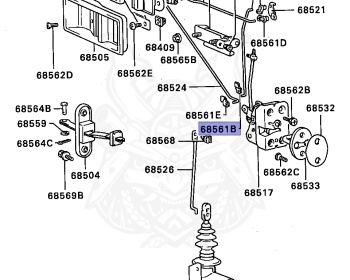 Mitsubishi - Pajero - L041G - 1982 - VND2 - G63B
