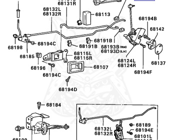Mitsubishi - Chariot - D03W - 1983 - LKUT - G62B