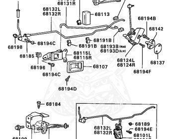 Mitsubishi - Chariot - D03W - 1983 - LKUT - G62B