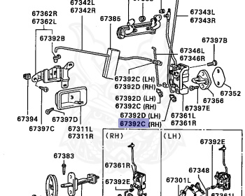 Mitsubishi - Pajero - L041G - 1982 - VND2 - G63B