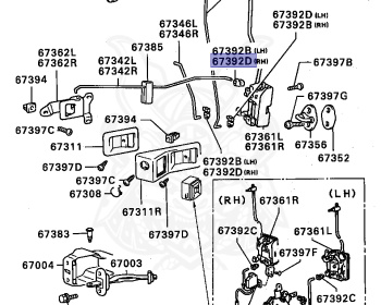 Mitsubishi - Chariot - D02W - 1983 - LBD - G32B