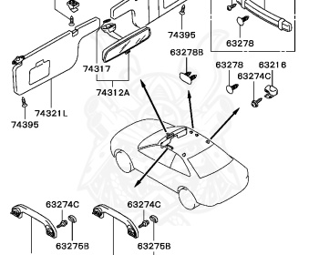 Mitsubishi - Mirage - CJ4A - 1995 - DNJH - 4G92