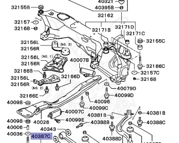 Mitsubishi - Galant - EA1A - 1996 - PRGC - 4G93