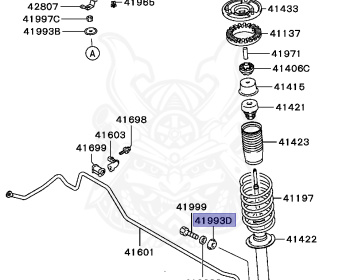 Mitsubishi - Diamante - F34A - 2002 - TRHE - 6A13