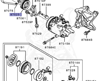 Mitsubishi - Colt Ralliart Version R - Z27AG - 2003 - XTGF1 - 4G15