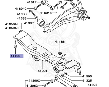 Mitsubishi - Airtrek - CU2W - 2005 - LYXFZ - 4G63