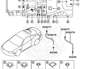 Mitsubishi - Eclipse - D32A - 1995 - MNGFLFJ - 4G63