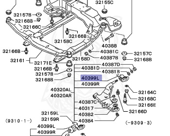 Mitsubishi - GTO - Z16A - 1990 - MNPM - 6G72
