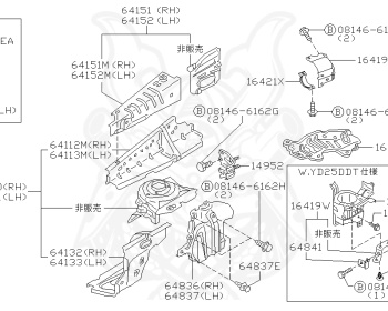Nissan - Presage - U30 - 1999 - C2 - WAGON(W) - 2 WHEEL DRIVE(2WD) - AUTOMATIC TRANSMISSION(AT) - YD25DDT
