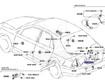 Toyota - Corolla - NZE121 - 2004 - X TYPE - SEDAN - Manual - 1NZFE