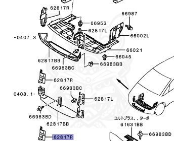 Mitsubishi - Colt - Z21A - 2002 - XSJH8 - 4A90