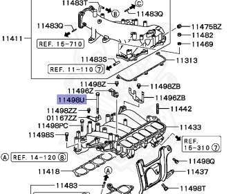 Mitsubishi - Pajero - V63W - 1999 - MNUVQ - 6G72