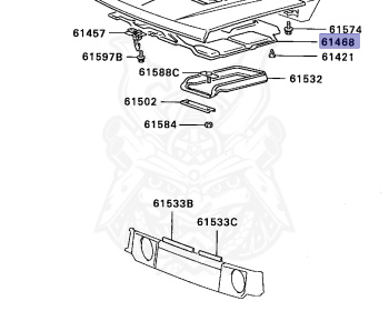 Mitsubishi - Pajero - L149G - 1986 - WGMNFP - 4D56