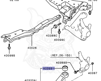 Mitsubishi - Lancer - CS2A - 2000 - SNDE - 4G15