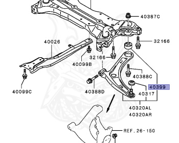 Mitsubishi - Galant Fortis - CY4A - 2008 - STPH - 4B11