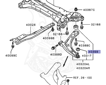 Mitsubishi - Outlander - CW5W - 2005 - XTHHZ - 4B12