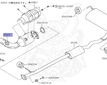 Nissan - Dualis - J10 - 2007 - 20G/20G4/20GSV/20G4SV - 5 DOOR HATCHBACK(5H/B) - 2 WHEEL DRIVE(2WD) - MCVT(MCVT) - MR20DE