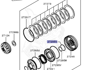 Mitsubishi - Delica - PD6W - 2001 - HSEUE9 - 6G72