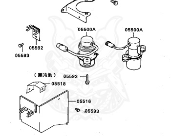 Mitsubishi - Minicab Truck - U14T - 1984 - CFD - 3G81