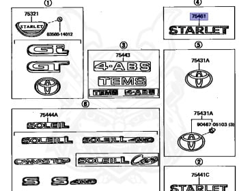 Toyota - Starlet - EP82 - 1992 - GI TYPE - 3-DOOR - Automatic - 4EFE