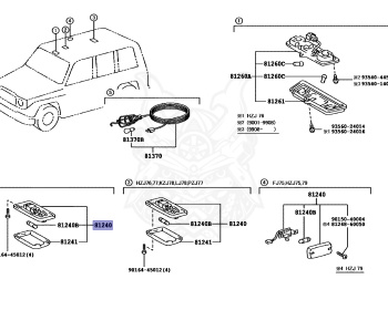 Toyota - Land Cruiser - PZJ70 - 1993 - STANDARD TYPE - SOFTTOP - Manual - 1PZ