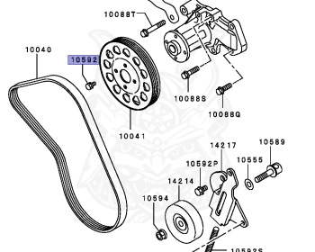 Mitsubishi - Colt - Z25A - 2004 - XSLH7 - 4G19