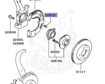 Mitsubishi - Legnum VR-4 - EC5W - 1997 - LYGF3 - 6A13