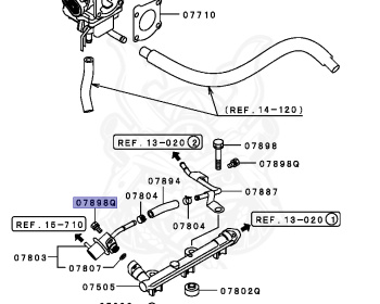 Mitsubishi - Minicab Truck - U62T - 1998 - HNSA2 - 3G83