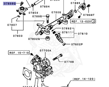Mitsubishi - Pajero Mini - H58A - 2007 - MRJF - 4A30