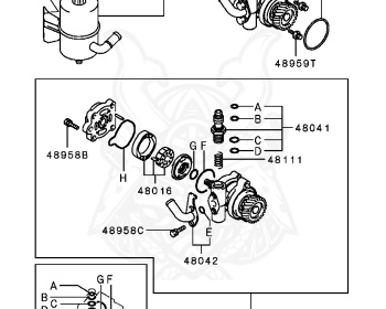 Mitsubishi - Delica - PE8W - 2004 - HSEHF2 - 4M40