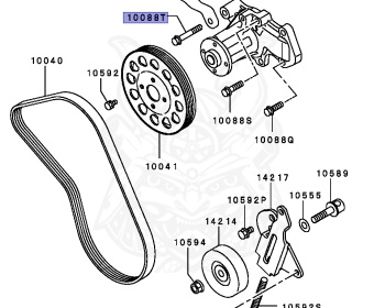 Mitsubishi - Colt - Z25A - 2004 - XSLH7 - 4G19