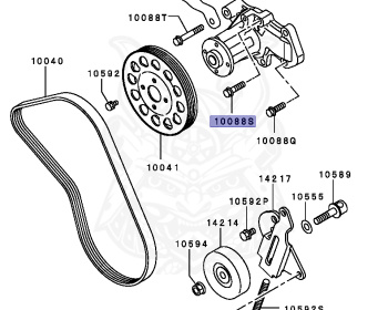 Mitsubishi - Colt - Z25A - 2004 - XSLH7 - 4G19