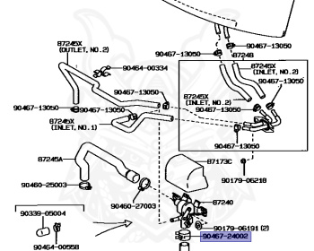 Toyota - Celsior - UCF10 - 1990 - 3000CC DIESEL - SEDAN - Automatic - 1UZFE