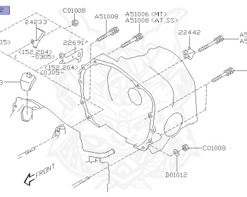 Subaru - Impreza WRX - GDA - Jan-2002 - WRX - Sedan - 4W - 5-speed manual transmission - Right hand - EJ205