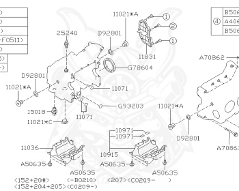 Subaru - Impreza WRX - GDA - Jan-2000 - Dec-2002 - NB - Sedan - 4W - 5-speed manual transmission - Right hand - EJ205