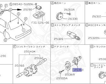 Nissan - Cedric/Gloria - Y31 - 1989 - Super Custom - SEDAN(S) - AUTOMATIC TRANSMISSION(AT) - VG20E